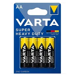 Батарейка Varta R6 Super Heavy Duty (4шт) - мініатюра 2