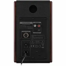 Акустична система 2.0 Microlab SOLO 3, 40Вт, темно-коричнева - мініатюра 3