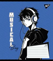 Нотний зошит Yes А5/12 Anime moon music упаковка 25 шт. (767435) - мініатюра 3