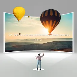 Окуляри VR ВР DESTEK V5 VR з Bluetooth-пультом віртуальної реальності - мініатюра 3