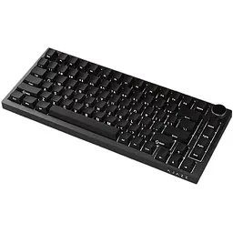 Ігрова механічна клавіатура Ajazz Ak820 / Дротове підключення / Side Engraved / Red Switch / Black
