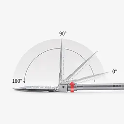 Лопата Naturehike Multifunctional outdoor shovel NH20GJ002, сріблястий - мініатюра 3