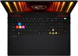 Ноутбук MSI Raider A18 HX A9WIG (18 WQUXGA IPS-level 120 Hz, Ryzen 9 9955HX3D, 64 GB, 2 TB, RTX 5080, W11H) Core Black (A9WIG-064HU) - мініатюра 4