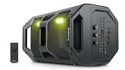Колонка портативна 2.0 X-757 Black, 2 x 25 Вт REAL-EL teh0021025 - мініатюра 9