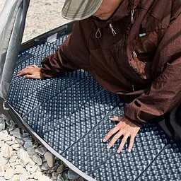 Килимок складаний IXPE Naturehike CNK2300DZ017, алюмінієва плівка, 200x65х2 см, темно-блакитний - мініатюра 6
