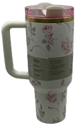 Термос термочашка Stanley Quencher H2.0 Tumbler з нержавіючої сталі 1,18 л Vintage Rose KT6007856 - мініатюра 9