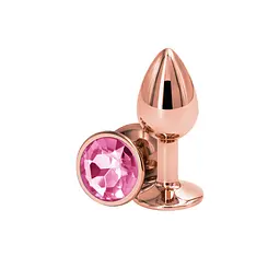 Анальна пробка NS Novelties Rear Assets - Rose Gold, S