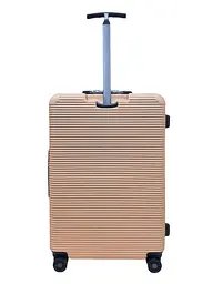 Валіза дорожній гігант (XL) полікарбонат Airtex 968 110л 75x50x32см Шампань - мініатюра 2