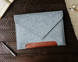 Чохол для ноутбука Gmakin для MacBook Pro 13"" Grey/Brown (GM10-13New) - мініатюра 8