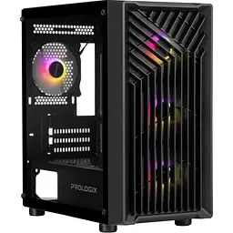 Корпус Prologix Flow GM-05RB Black [173430]