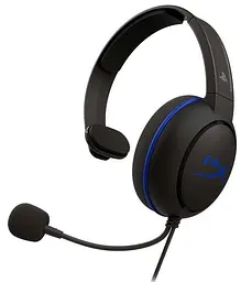 Гарнітура ігрова HyperX Cloud Chat для PS4 3.5 мм Black (HX-HSCCHS-BK/EM)