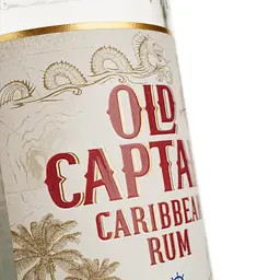 Ром Old Captain Caribbean Rum White 37.5% 0.7 л - мініатюра 3