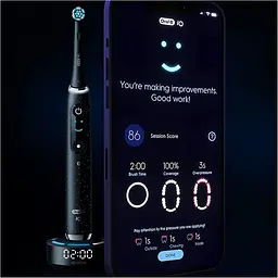 Електрична зубна щітка Oral-B iO Series 10 Cosmic Black [77793] - мініатюра 7
