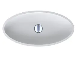 Умивальник Miraggio NICE (0001022) Mirasoft, Матовий, Накладний, Білий - мініатюра 4