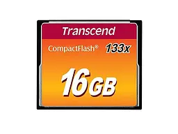 Карта памяти Transcend CompactFlash Card 133X 16 GB (TS16GCF133)