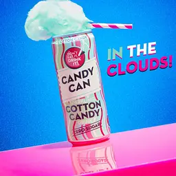 Напій Candy Can Sparkling Cotton Candy Zero Sugar 330 мл - мініатюра 4