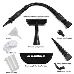 Ручний відпарювач і пароочищувач Steam Cleaner DF-A001 TM-115 1200 Вт (2104618408) - мініатюра 2
