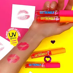 Тінт для губ 7 Days Extremely chick UVglow Neon відтінок 202 Instant love 2.5 мл (8056234471057) - мініатюра 6