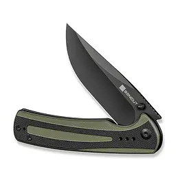 Ніж cкладний Sencut Regnator S24057-2 зелений - чорне лезо - мініатюра 4
