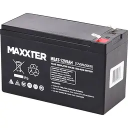 Акумулятор Maxxter AGM 12V/9Ah/108Wh [MBAT-12V9AH] [125711]