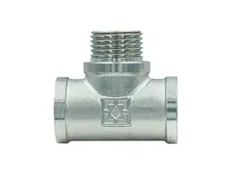 Трійник RAFTEC 1/2" ВЗВ, DN15, нікель, TVNV010101 - мініатюра 5