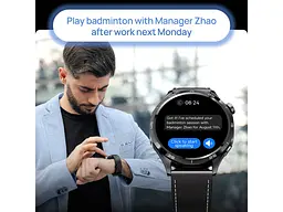 Смарт-годинник Mibro GT 46mm Dark Metallic Moon (XPAW026T) - мініатюра 4