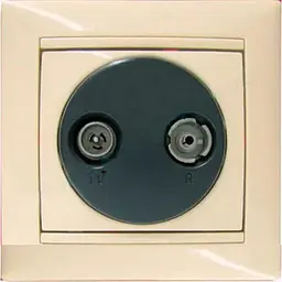 Розетка Brille Tv/Fm 862МГц Валена (774332)