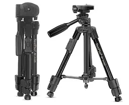 Універсальний штатив NeePho NP-3160S не знімний майданчик + тримач + пульт (30-68.5см) Чорний - мініатюра 4