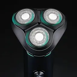 Акумуляторна електробритва водонепроникна, від USB, VGR V-310, Чорна / Бездротова бритва електрична - мініатюра 7