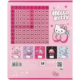 Зошит Kite Hello Kitty, 18 аркушів, клітинка (HK26-236-1) - мініатюра 8