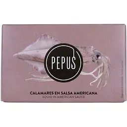 Кальмар Pepus в американському соусі 115 г (948019)