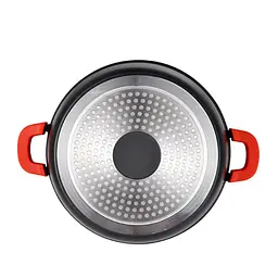 Каструля з кришкою Bergner Chroma BG-30114-BK 20 см 2.2 л чорна - мініатюра 5