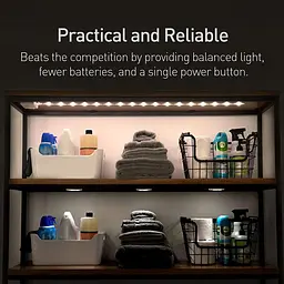 POWER PRACTICAL Luminoodle під освітленням шафи світлодіодна стрічка підсвітка для полиць кухонних шаф - мініатюра 3