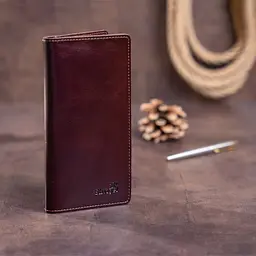 Добротний шкіряний гаманець з натуральної шкіри SHVIGEL 16153 коричневий - мініатюра 6