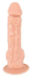 Фалоімітатор European Lover Medium 20 см тілесний - мініатюра 3