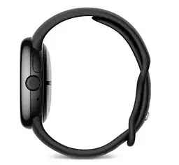 Смарт-годинник Google Pixel Watch 3 45 mm LTE Matte Black Aluminum Case/Obsidian Active Band - мініатюра 4