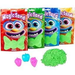 Кінетичний пісок Strateg Magic sand зелений 350 г (39402-2) - мініатюра 2