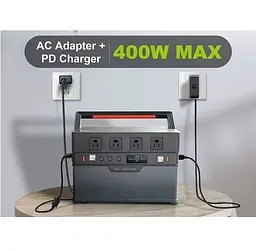 Портативна зарядна станція Allpowers S1500 295200Mah 1500W Portable Power Station - мініатюра 3