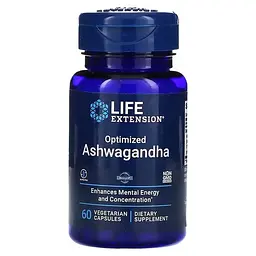 Ашваганда Ashwagandha Optimized 60 капсул Life Extension vit0006546