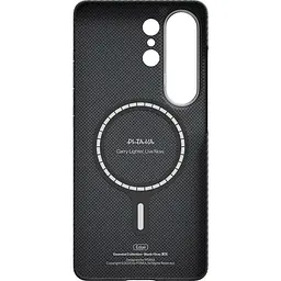Чохол Pitaka Edge Case Aaron Button 600D Twill для Samsung Galaxy S26 Ultra Black/Grey (KS2601U) - мініатюра 3