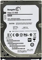 Жорсткий диск 2.5" 500GB Seagate Video 5400rpm 16MB SATAII (ST500VT000) Refurbished