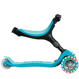 Самокат Globber Go Up Active Lights 360 колеса світяться до 20/50кг від 1 року блакитний (749-300) - мініатюра 8