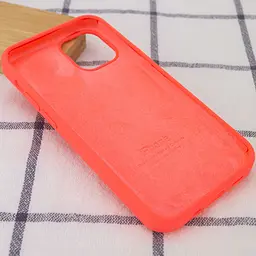 Чохол Silicone Case Full Protective (AA) для Apple iPhone 13 mini (5.4) Кавуновий / Watermelon red - мініатюра 3