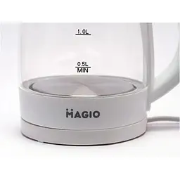 Електрочайник Magio MG-504 1.7 л білий - мініатюра 2