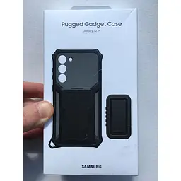 Оригінальний протиударний чохол Samsung для Galaxy S23 Plus (6.6") Rugged Gadget Case EF-RS916CBEGRU Titan - мініатюра 5