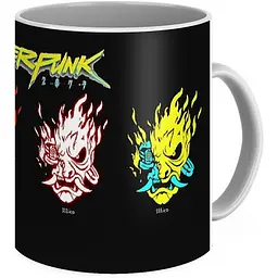 Кухоль GeekLand Cyberpunk 2077 Кіберпанк 2077 Samurai CY 02.578 330 мл білий - мініатюра 2