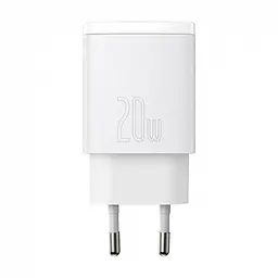 Блок живлення Baseus CCXJ-B02 Compact Quick Charger PD+QC3.0 20W - мініатюра 4