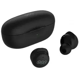 Гарнітура QCY T17 Bluetooth TWS чорна - мініатюра 5