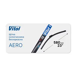 Щітка склоочисника Vitol Aero 23\" (580 мм) (VB-23580) - мініатюра 5