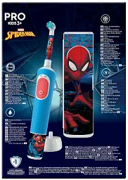 Зубна електрощітка Braun Oral-B Pro Kids D103.413.2KX Spider-Man - мініатюра 5